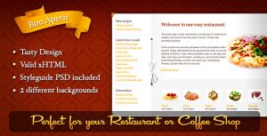 Bon Apetit - Tema Para Restaurante ou Cafeteria Com Design Premium